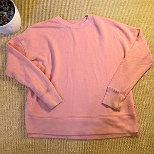 Pink, Crewneck Time and Tru sweatshirt